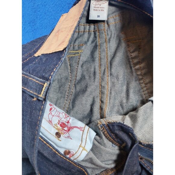 Vintage True Religion Joey Dark Wash Bootcut Jeans Flair Leg Men's Size 30 - Picture 7 of 16